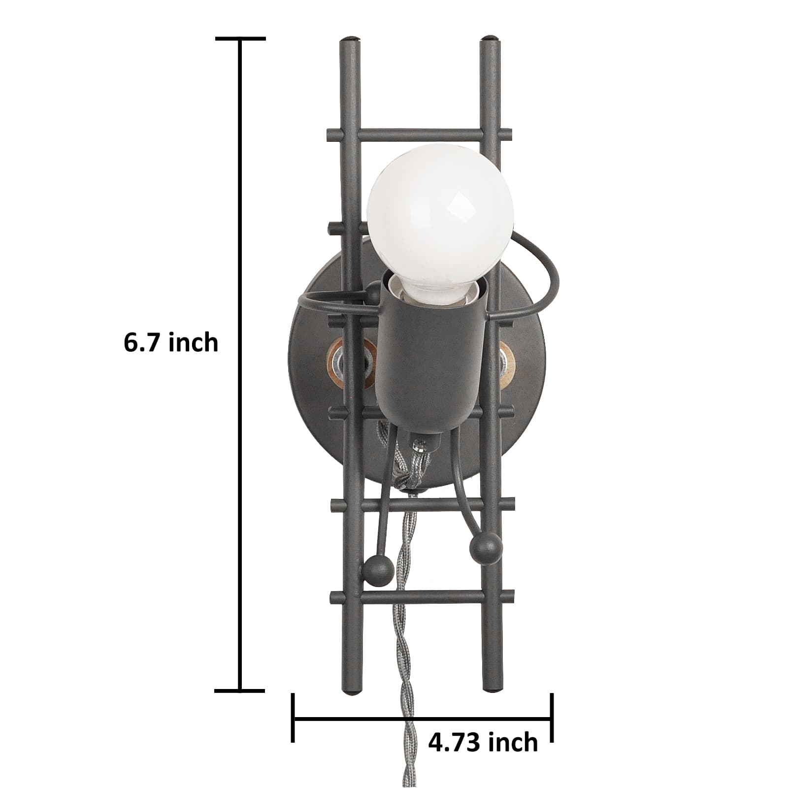 Apliques de Pared Modernos y Decorativos "Doll Ladder" E27